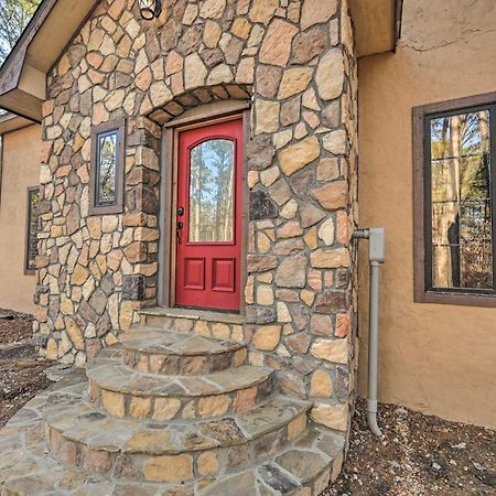 Tudor-Style Broken Bow Cottage With Hot Tub And Decks! Stephens Gap المظهر الخارجي الصورة