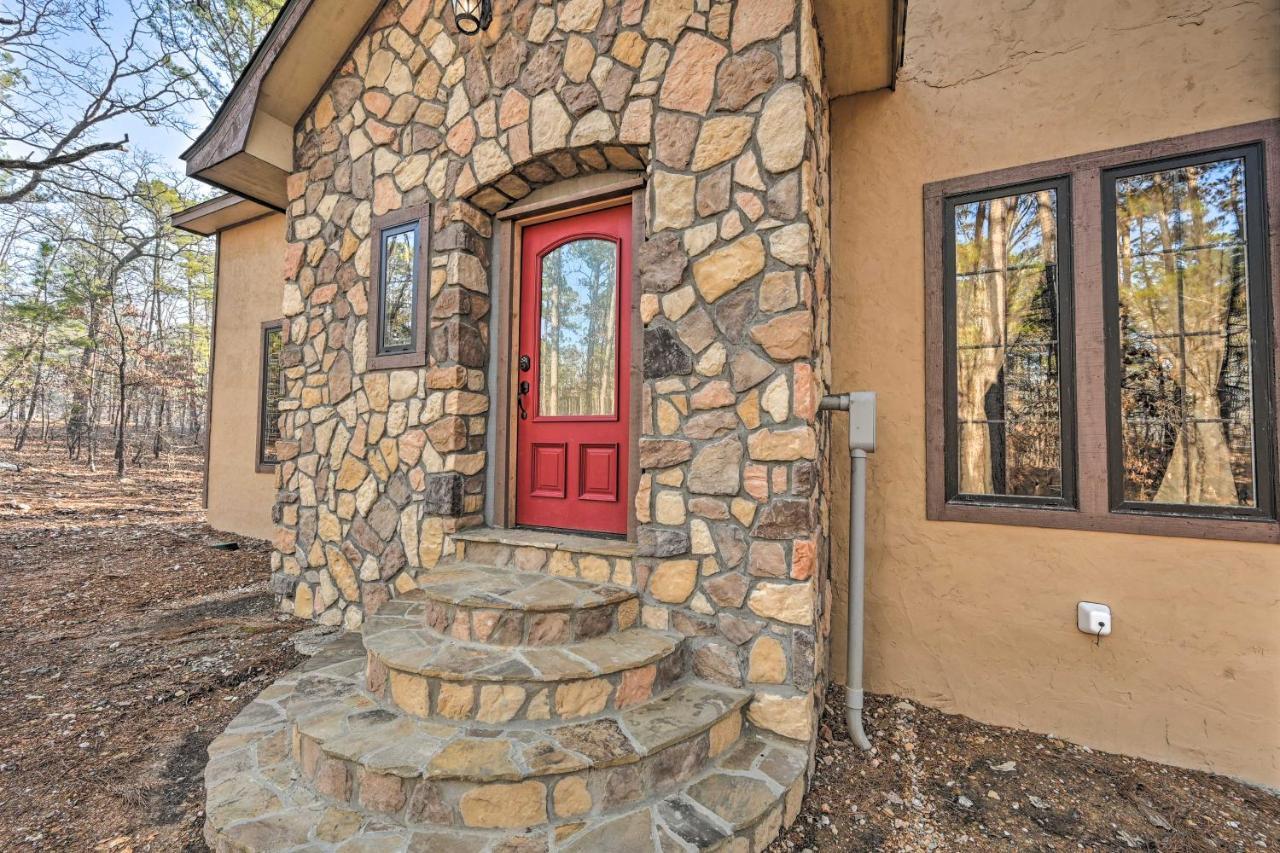 Tudor-Style Broken Bow Cottage With Hot Tub And Decks! Stephens Gap المظهر الخارجي الصورة